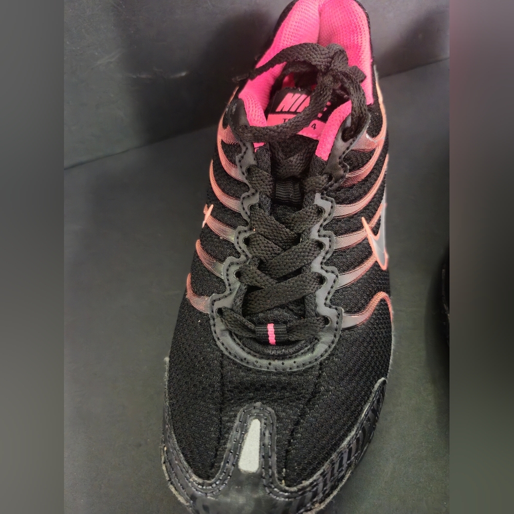 Nike Air Max Torch 4 Women's Size 7 Running Shoes Black/Pink 343851-006 image 7